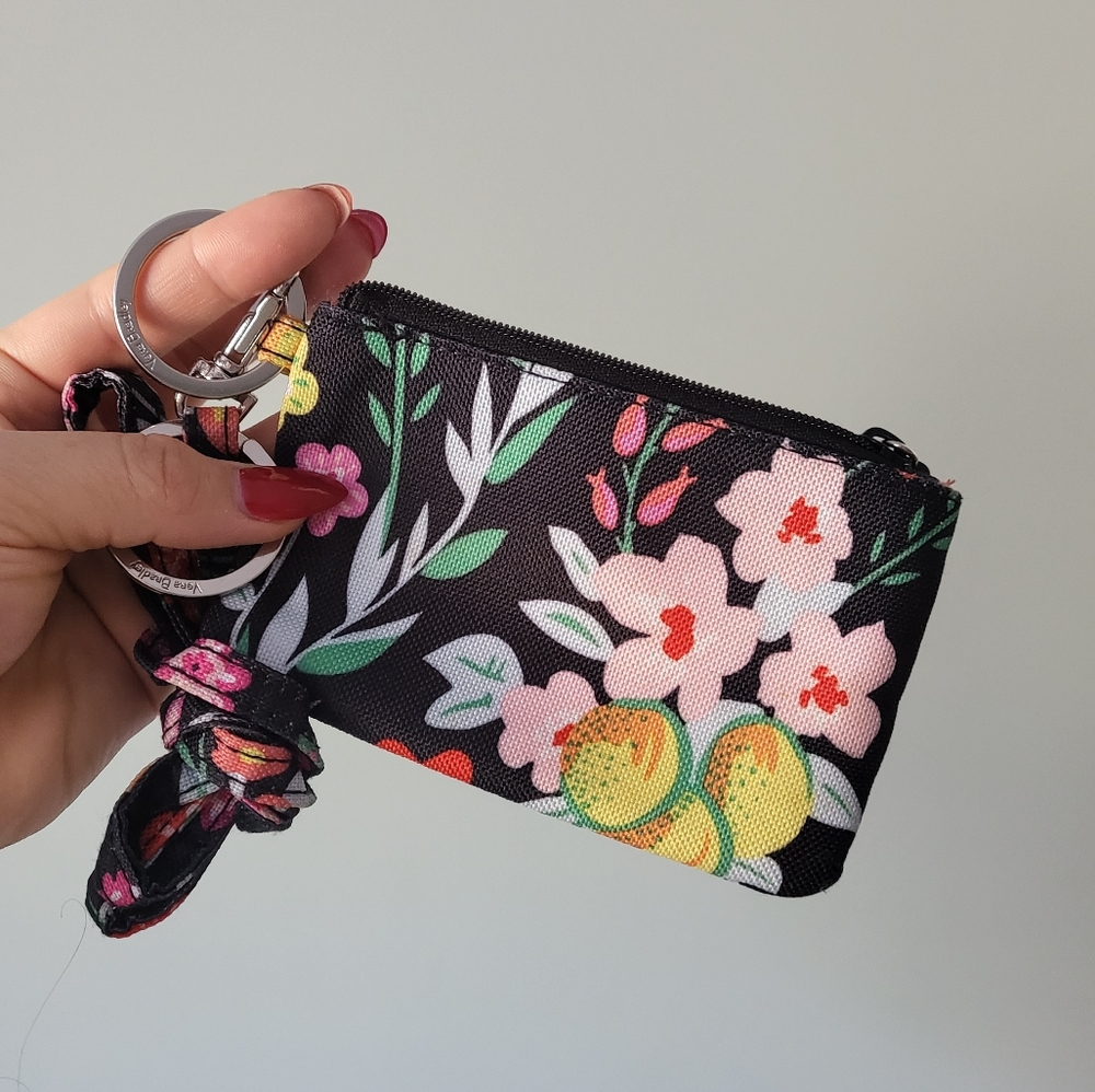 Vera Bradley ZIP ID case with Landyard
